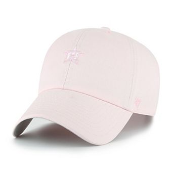 Unisex '47 Light Pink Houston Astros Pastel Clean Up Adjustable Hat