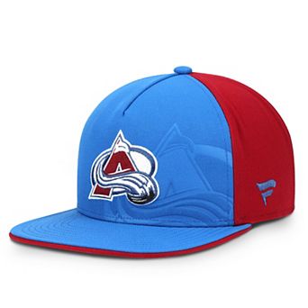 Men's Fanatics Blue/Burgundy Colorado Avalanche Snapback Hat
