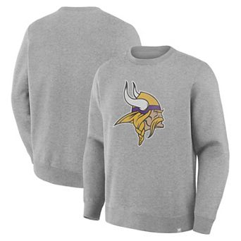 Men's Fanatics Heather Gray Minnesota Vikings Legacy Sweatshirt