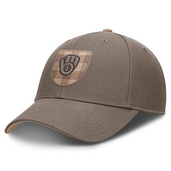 Men's Nike Brown Milwaukee Brewers Statement Rise Adjustable Hat