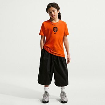 Youth Nike Orange Netherlands National Team Crest T-Shirt
