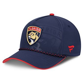 Men's Fanatics Navy Florida Panthers On Stage Podium A-Frame Adjustable Hat