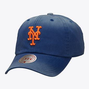 Unisex Mitchell & Ness Royal New York Mets 1904 Soft Wash Adjustable Hat