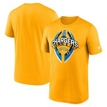 Men's Nike Gold Los Angeles Chargers Legend Icon Performance T-Shirt
