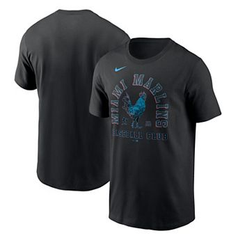 Men's Nike Black Miami Marlins Local T-Shirt