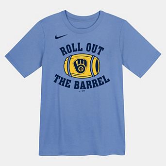 Preschool Nike Blue Milwaukee Brewers Hometown Local Collection T-Shirt