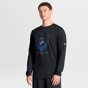Men's Nike Black Detroit Lions Legend Icon Dri-FIT Long Sleeve T-Shirt