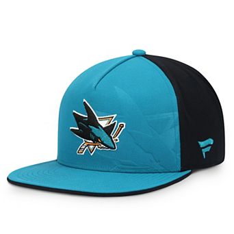 Men's Fanatics Teal/Black San Jose Sharks Snapback Hat