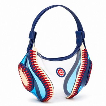 Montana West Chicago Cubs Clear Slouchy Shoulder Bag