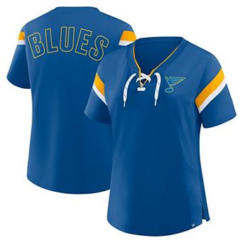 Women's Fanatics Blue St. Louis Blues Offside Athena T-Shirt