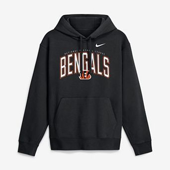 Men's Nike Black Cincinnati Bengals Expect Victory Club Fleece Pullover Hoodie