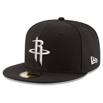 Men's New Era Black Houston Rockets 59FIFTY Fitted Hat