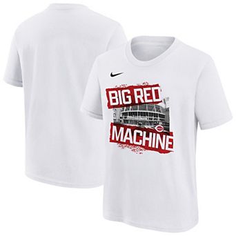 Youth Nike White Cincinnati Reds Hometown Collection T-Shirt