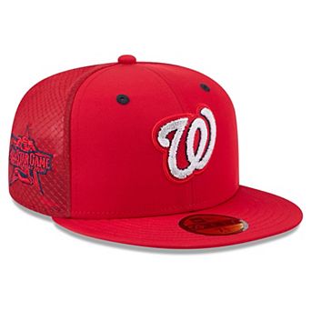Men's New Era Red Washington Nationals 2026 MLB All-Star Game Workout 59FIFTY Fitted Hat