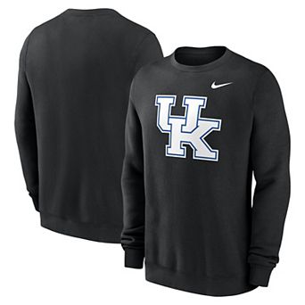 Men's Nike Black Kentucky Wildcats Primetime Fleece Pullover Sweatshirt