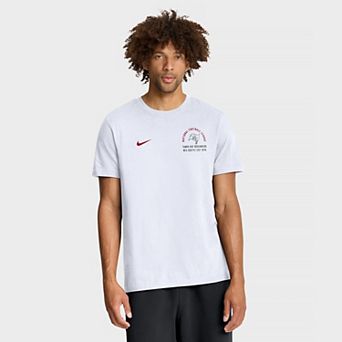 Men's Nike White Tampa Bay Buccaneers Split Logo T-Shirt
