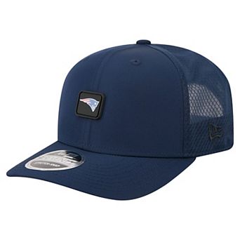 Men's New Era Navy New England Patriots Micro Badge 9SEVENTY Adjustable Hat