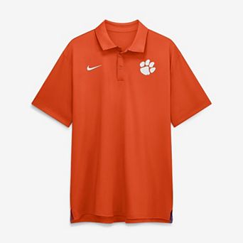 Men's Nike Orange Clemson Tigers 2026 Sideline Tour Dri-FIT Polo
