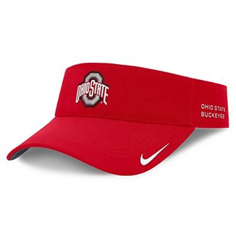 Unisex Nike Scarlet Ohio State Buckeyes 2026 On-Field Ace Adjustable Visor