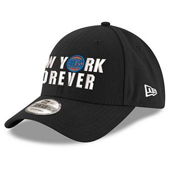 Youth New Era Black New York Knicks New York Forever Adjustable Hat