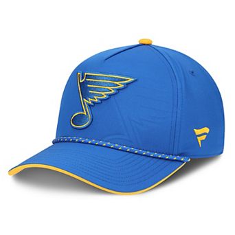 Men's Fanatics Blue St. Louis Blues On Stage Podium A-Frame Adjustable Hat