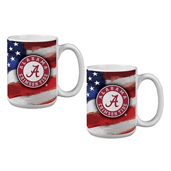 Alabama Crimson Tide Two-Pack 15oz. Americana Mug Set