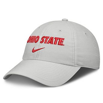 Unisex Nike Gray Ohio State Buckeyes 2026 On-Field Gameday Club Adjustable Hat