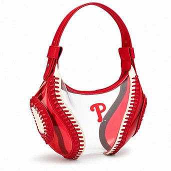 Montana West Philadelphia Phillies Clear Slouchy Shoulder Bag