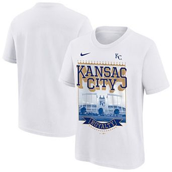 Youth Nike White Kansas City Royals Hometown Collection T-Shirt