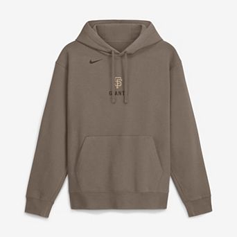Men's Nike Brown San Francisco Giants Fashion Club Pullover Hoodie