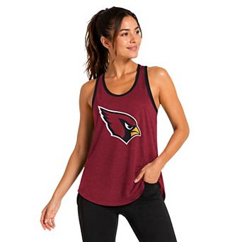 Women's G-III 4Her by Carl Banks Cardinal Arizona Cardinals Tater II Racerback Tank Top