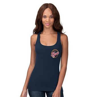 Women's Starter Navy Indiana Fever 30th Anniversary Preseason Tank Top