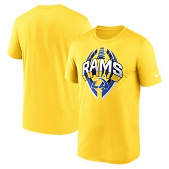 Men's Nike Gold Los Angeles Rams Legend Icon Performance T-Shirt