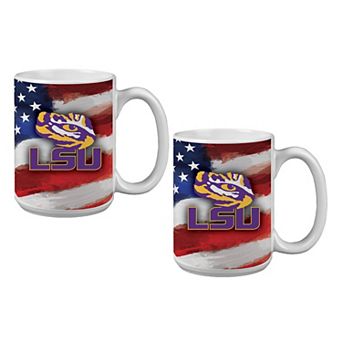 LSU Tigers Two-Pack 15oz. Americana Mug Set