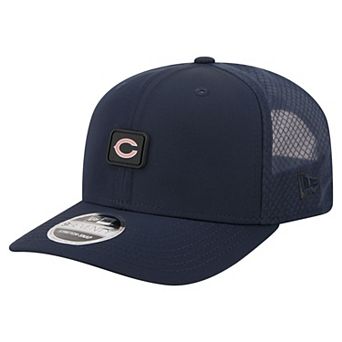 Men's New Era Navy Chicago Bears Micro Badge 9SEVENTY Adjustable Hat