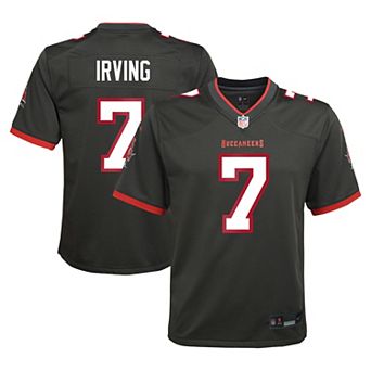 Youth Nike Bucky Irving Pewter Tampa Bay Buccaneers Alternate Game Jersey