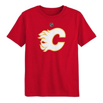 Preschool Outerstuff Red Calgary Flames Primary Logo T-Shirt
