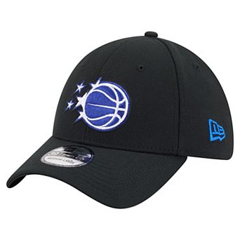 Men's New Era Black Orlando Magic 39THIRTY Flex Hat