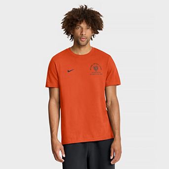 Men's Nike Orange Chicago Bears Split Logo T-Shirt