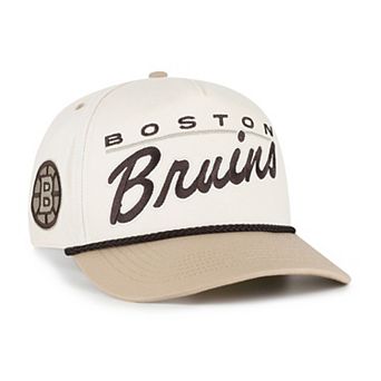 Men's '47 Natural/Tan Boston Bruins Neutral Terrain Hitch Rope Adjustable Hat
