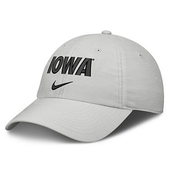 Unisex Nike Gray Iowa Hawkeyes 2026 On-Field Gameday Club Adjustable Hat