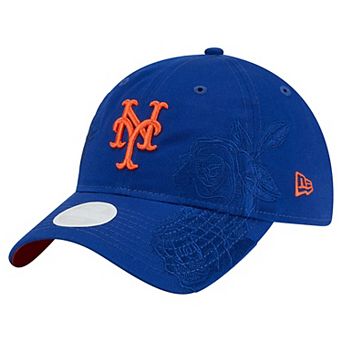 Women's New Era Royal New York Mets Roses 9TWENTY Adjustable Hat