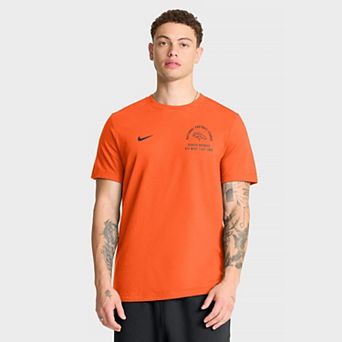 Men's Nike Orange Denver Broncos Essential T-Shirt