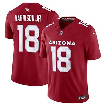 Men's Nike Marvin Harrison Jr. Cardinal Arizona Cardinals Team Vapor F.U.S.E. Stitched Limited Jersey