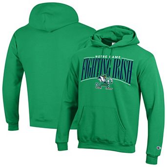 Men's Champion Green Notre Dame Fighting Irish Team Pride Powerblend Hoodie