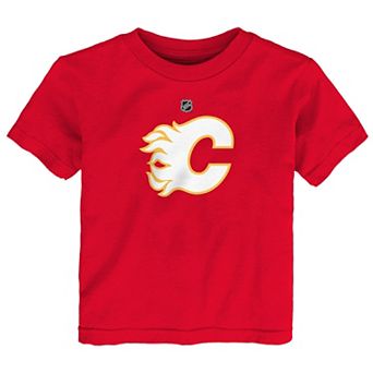 Toddler Outerstuff Red Calgary Flames Primary Logo T-Shirt