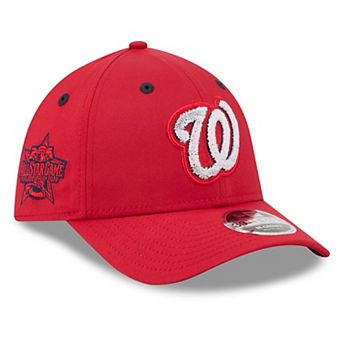 Men's New Era Red Washington Nationals 2026 MLB All-Star Game Workout 39THIRTY M-Crown Flex Hat