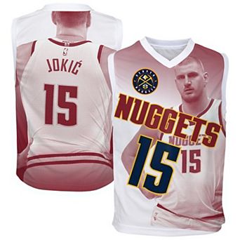 Youth Outerstuff Nikola Joki Red Denver Nuggets Hometown Fashion Jersey