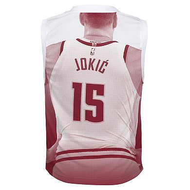Youth Outerstuff Nikola Joki Red Denver Nuggets Hometown Fashion Jersey