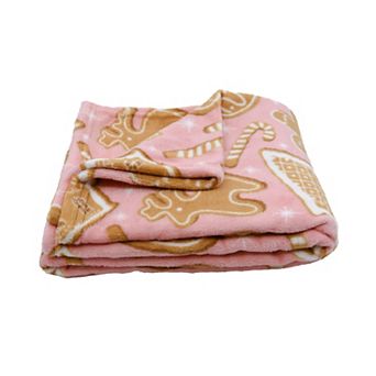 Gingerbread Decorative Throw Blanket